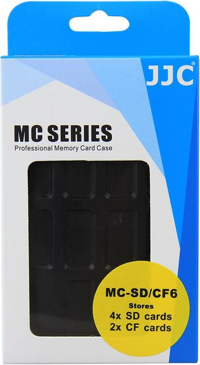Actual product image JJC MC SD/CF6 Multi Card Case