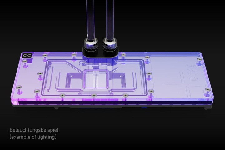 Actual product image Alphacool Core RX 7900XTX Merc 310 with backplate