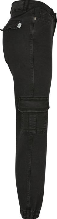 Actual product image Urban Classics Ladies Organic Stretch Denim Cargo Pants - 16966 (28)