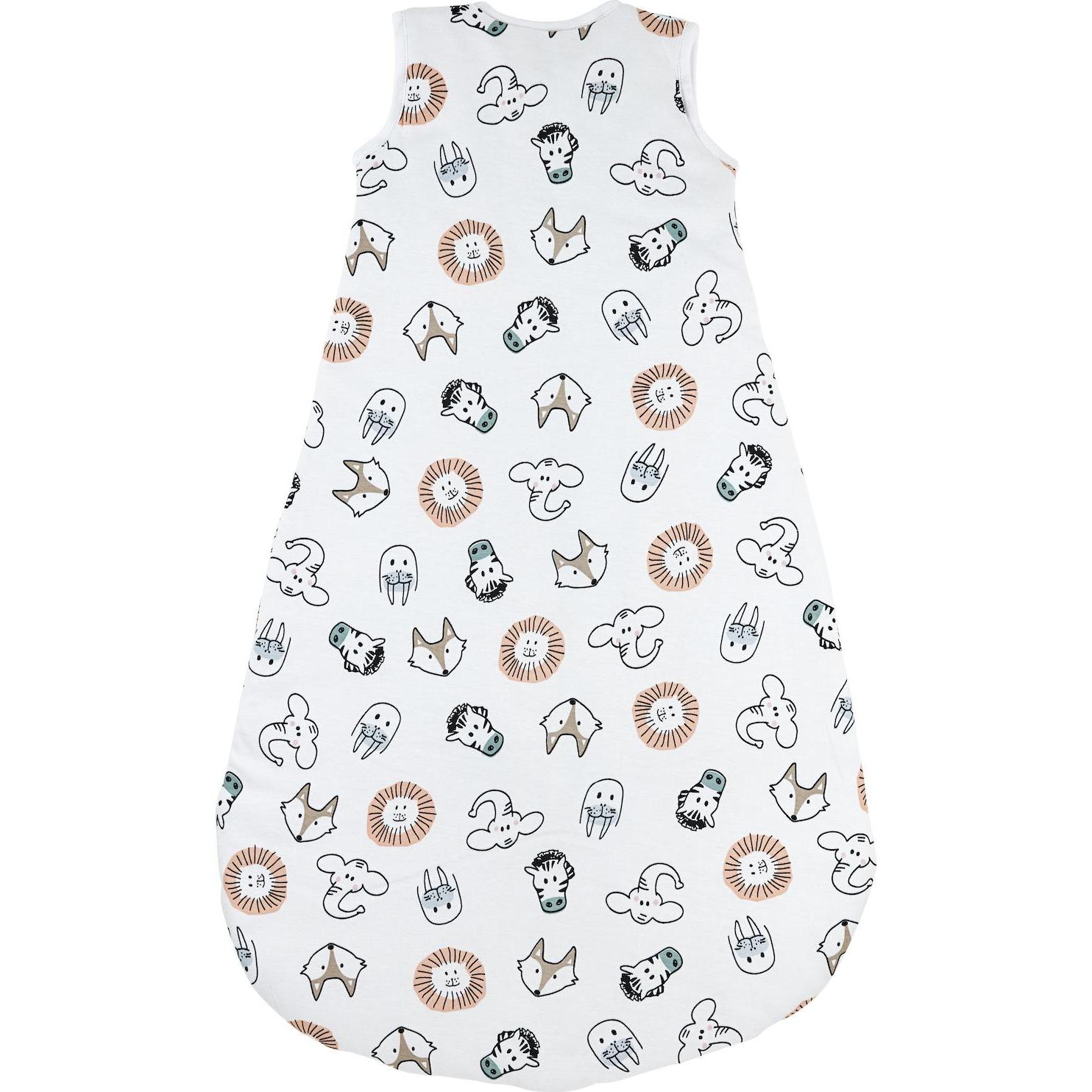 Thumbnail - Meyco, Babyschlafsack, Schlafsack Jersey Wattiert 98 cm Animal (98 cm)