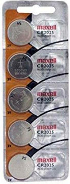 Immagine prodotto Maxell 18586200 (5 pz., CR2025, 170 mAh)