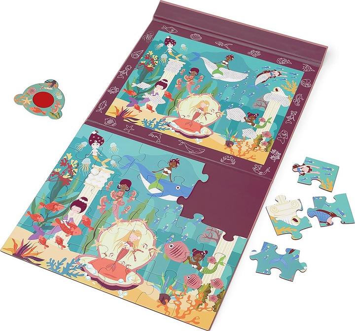 Produktbild Scratch Magnetisches Entdeckerpuzzle Meerjungfrauen (30 Teile)