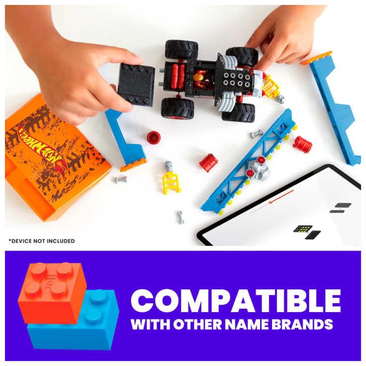 Image du produit Hot Wheels MEGA HW MT Bone Shaker Set de crash