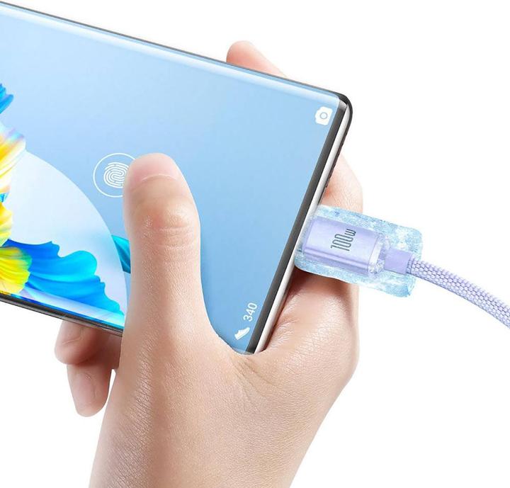 Actual product image Baseus USB A — USB C (2 m, USB 2.0, 100 W)