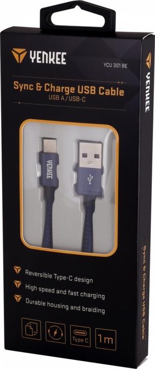 Immagine prodotto Yenkee Cavo USB A-USB C da 1 m (1 m, USB 2.0)