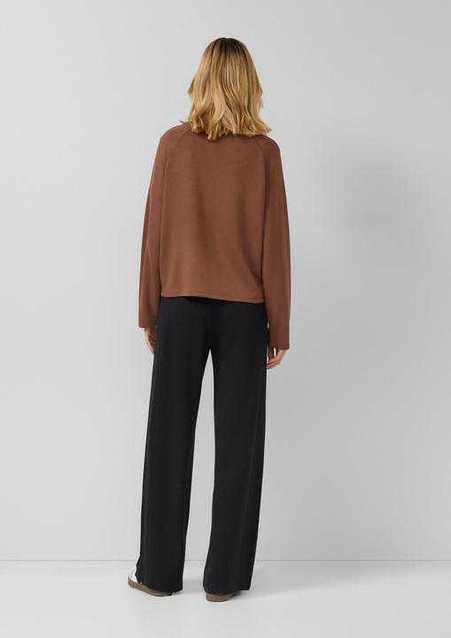 Produktbild s.Oliver Sweatshirt Sweatshirt aus Viskosemix im Relaxed Fit (36)