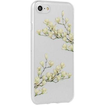 OEM Back panel cover Apple Iphone Xr Cherry Floral Case Transparent (Apple iPhone XR), Cover smartphone, Trasparente