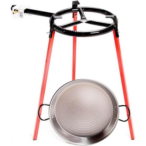 Vaello Kookpunt Eco-Set Paellera 6130 met paellapan, 38cm (38 cm, Paella Pfanne) (PHA400)