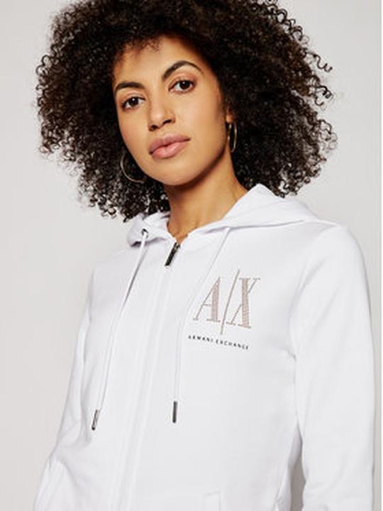 Produktbild Armani Exchange Gesticktes Icon Reissverschluss Kapuzenpullover (S)