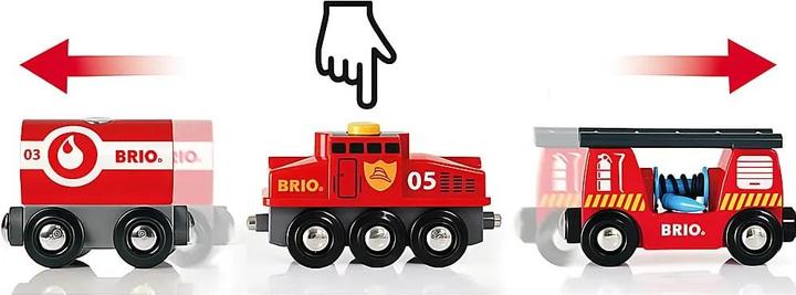 Produktbild Brio Feuerwehr Löschzug