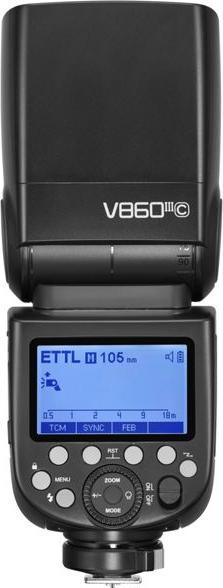 Actual product image Godox V860III (Plug-on flash, Fujifilm)