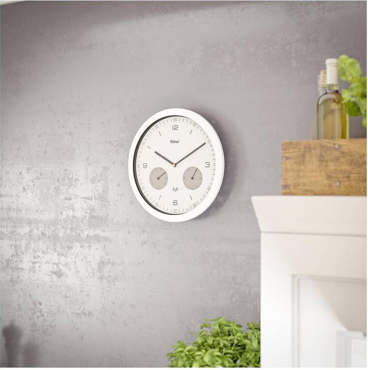 Produktbild Mebus Funk Wanduhr Lernbausatz 52826 (26 cm)