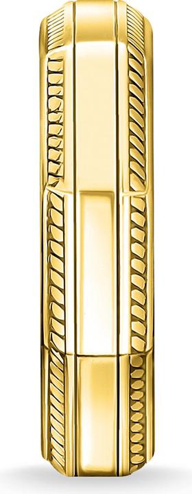 Produktbild Thomas Sabo Ring Eckig gold (52, 925 Silber)