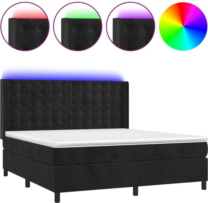 Actual product image vidaXL Boxspringbett (160 x 200 cm)