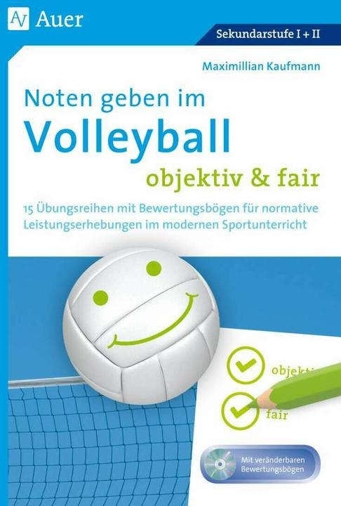 Produktbild Noten geben im Volleyball - objektiv & fair (Deutsch, Maximilian Kaufmann, 2021)