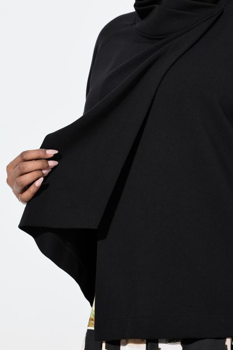 Produktbild Ulla Popken Punto-Sweatshirt, A-Linie, Stehkragen, 3/4-Arm (58)