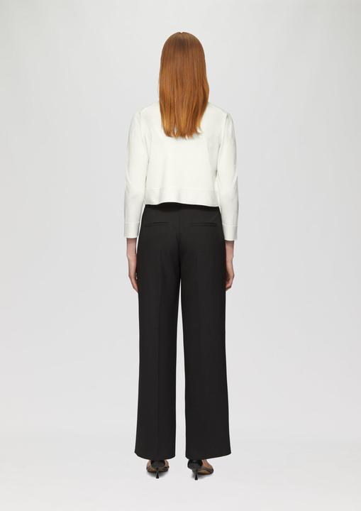 Actual product image S.Oliver Strickjacke Offene Feinstrick-Jacke mit 3/4-Ärmeln (38)