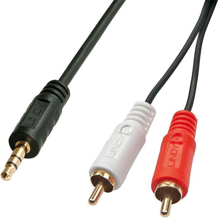 Klinke - Cinch Klinke (1 m, 3.5mm Klinke (AUX), Cinch)