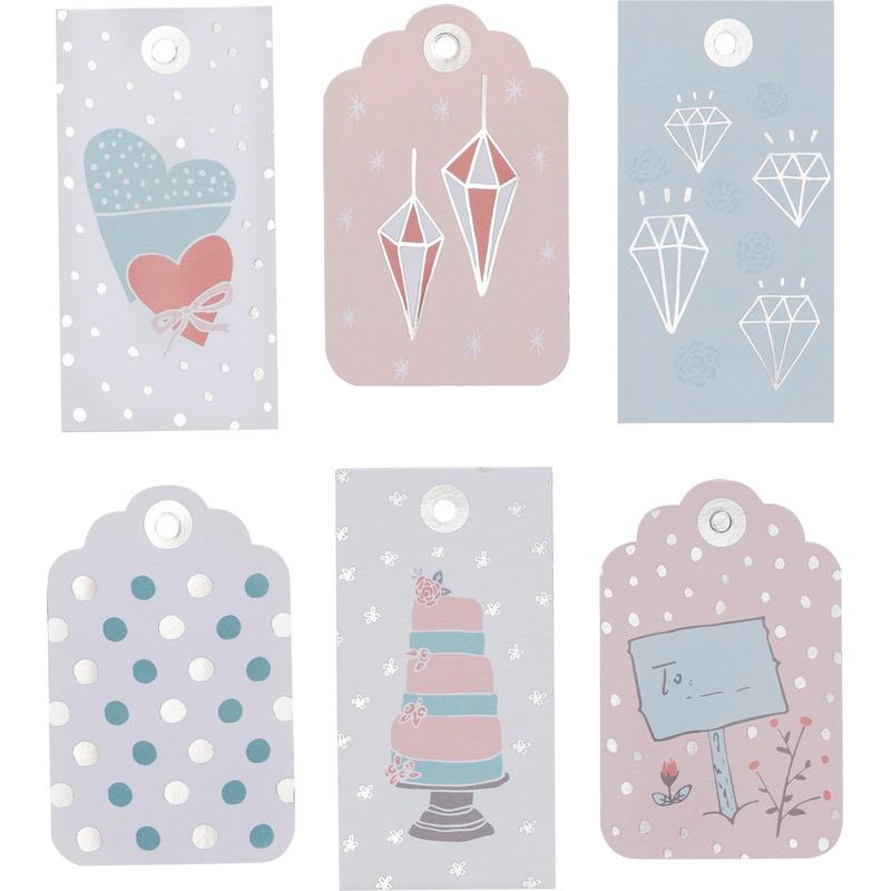 Thumbnail - Folia, Geschenkverpackung, Geschenkanhänger (Geschenkpapier, 12 x)