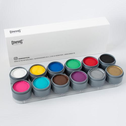Image du produit Grimas Palette de maquillage à l'eau professionnelle 12A XL