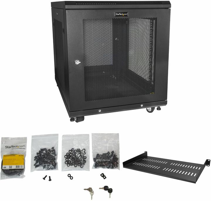 Actual product image StarTech RK1233BKM (12 RU, 19 inch rack)