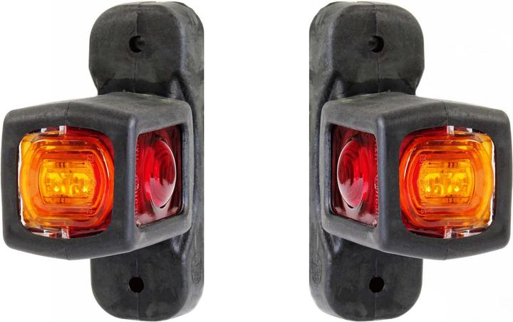 Immagine prodotto Wiltec 2x 4 LED luce marcatore 12V luce di posizione marcatore laterale