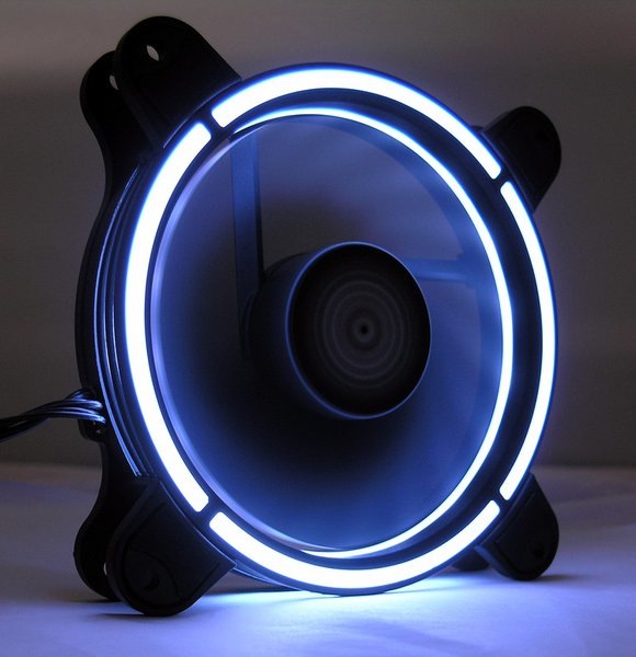 Actual product image LC-Power Case fan LC-CF-PRO-COMBO (120 mm, 1 x)
