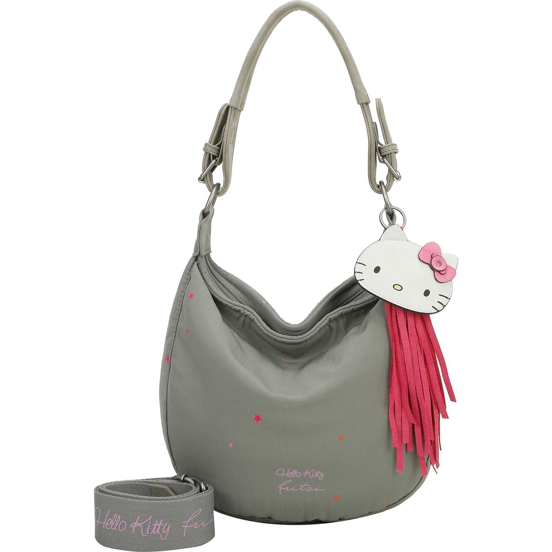 Fritzi aus Preußen, Handtasche, Hello Kitty fritzi Hobo Sky Schultertasche 33 cm, Grün