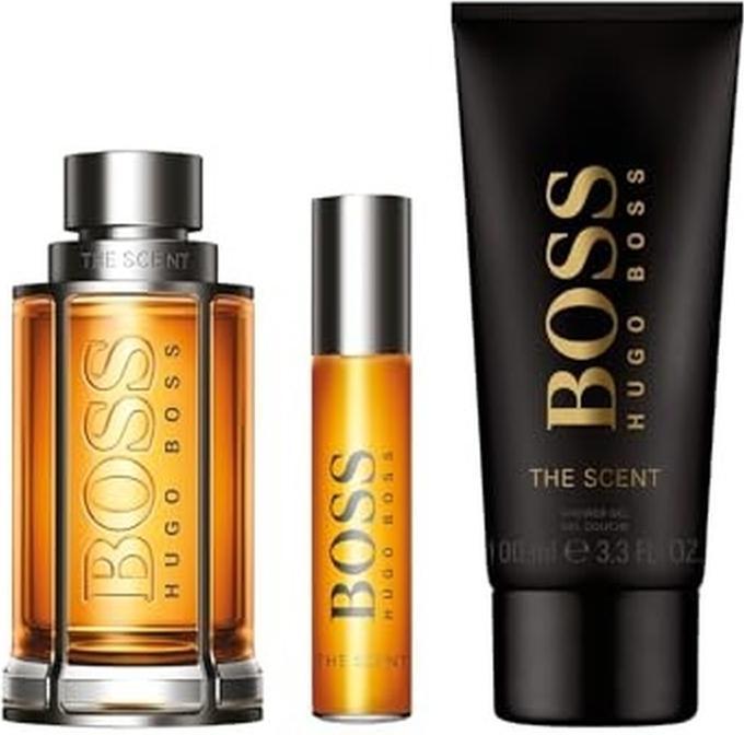 Immagine prodotto Hugo Boss Set regalo The Scent - Eau De Toilette 100 Ml, Eau De Toilette in miniatura 10 Ml, e G. doccia (Set di profumi)