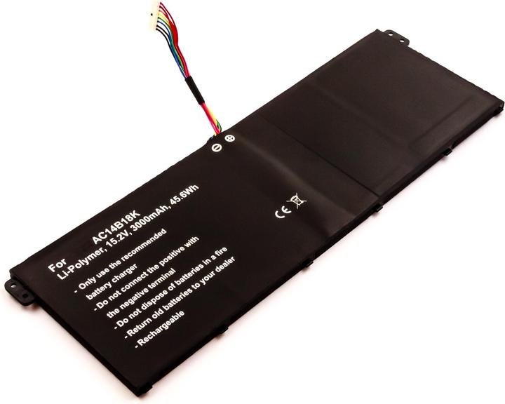 Immagine prodotto AGI Batteria compatibile con Acer TravelMate X349-M-7261 - Batteria - 3.000 mAh (1 Celle, 3000 mAh)