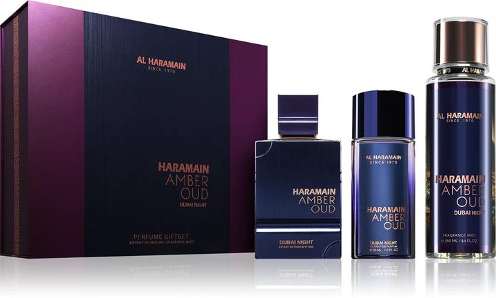 Al Haramain Amber Oud Private Edition Gift Set Edp 75ml Edp 30ml Fragrance Mist (Parfum set)