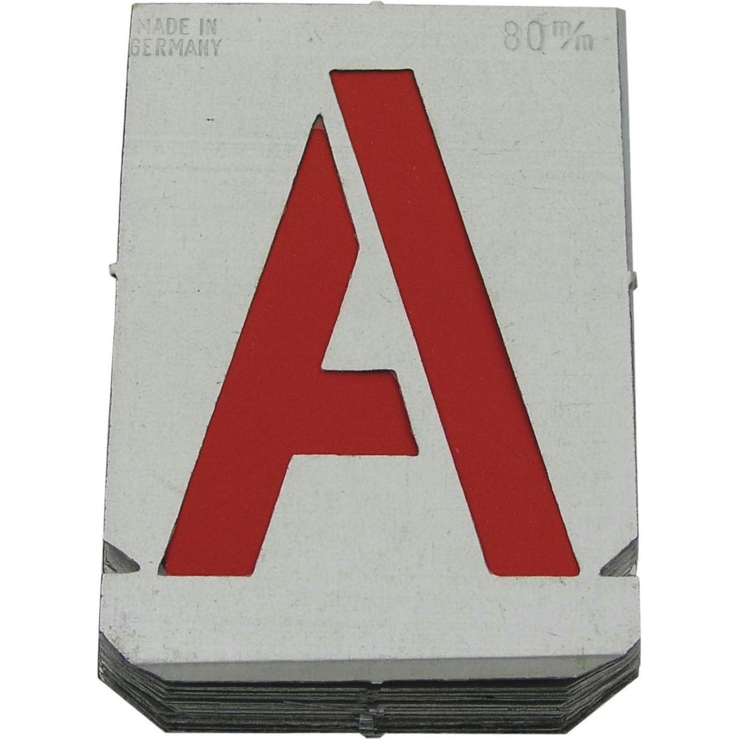 Dönges, Stanzwerkzeug, Signierschablonen-Satz Ziffern 80 mm