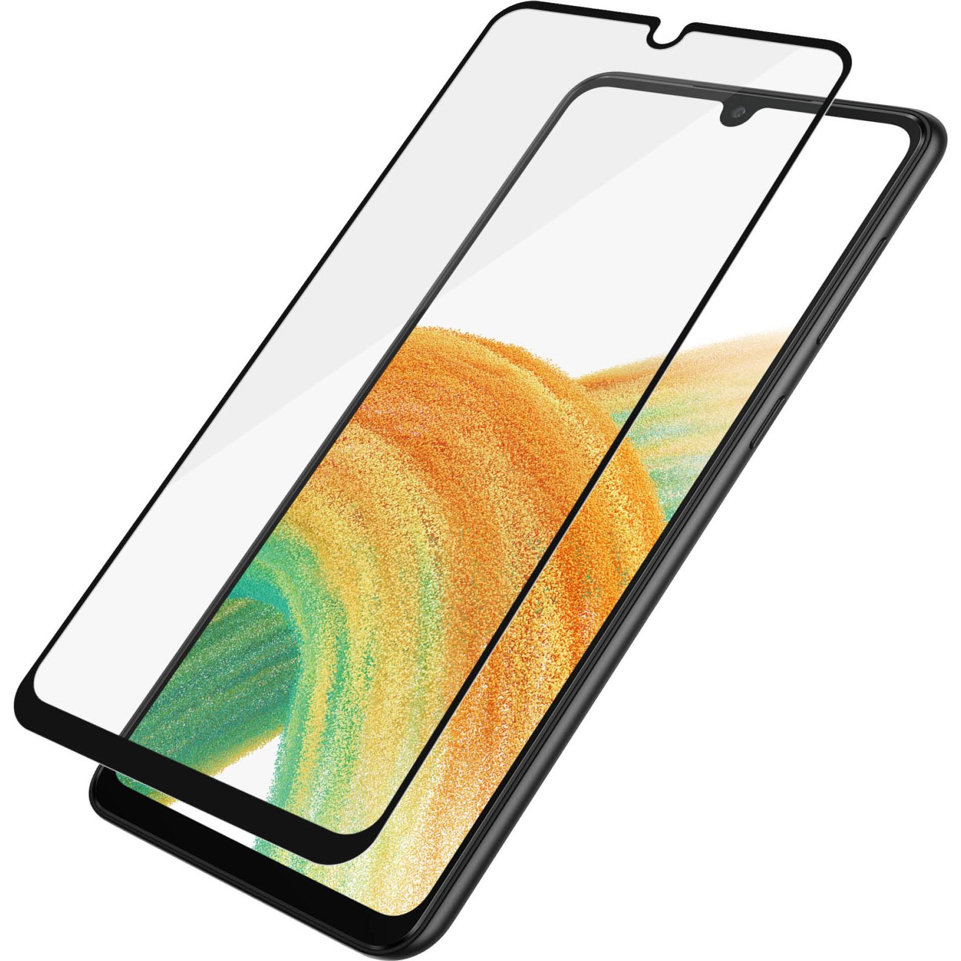 PanzerGlass Case Friendly AB (1 Stück, Samsung Galaxy A33 5G), Smartphone Schutzfolie, Schwarz