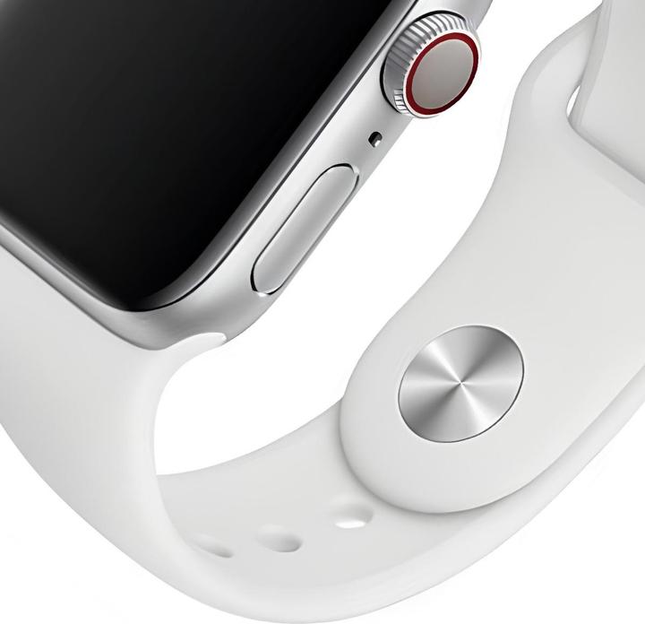 Image du produit Devia Bracelet sport blanc 424445mm (42 mm, 44 mm, 45 mm, Silicone)