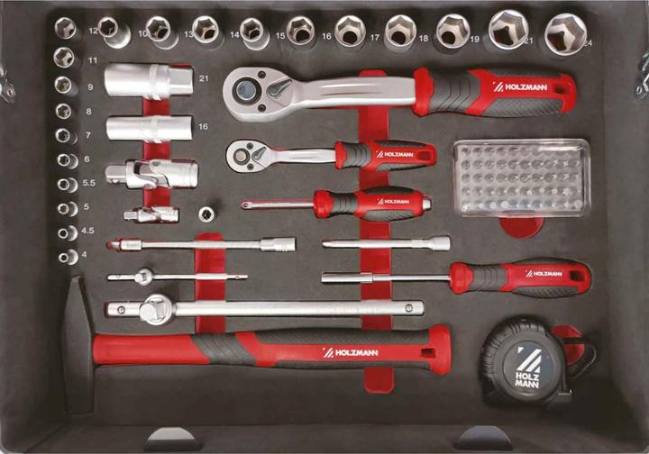 Produktbild Holzmann WZK119ECO Werkzeugkoffer (119 Teile)