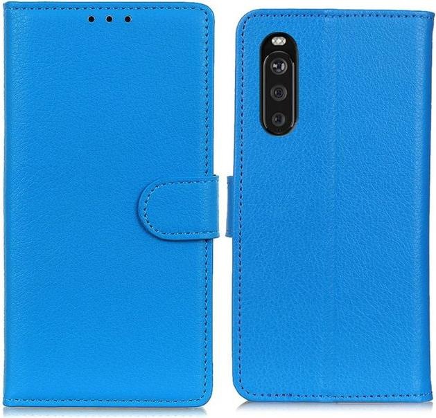 Produktbild MU Classic Litchi Leder Bookcover Series (Sony Xperia 10 III)