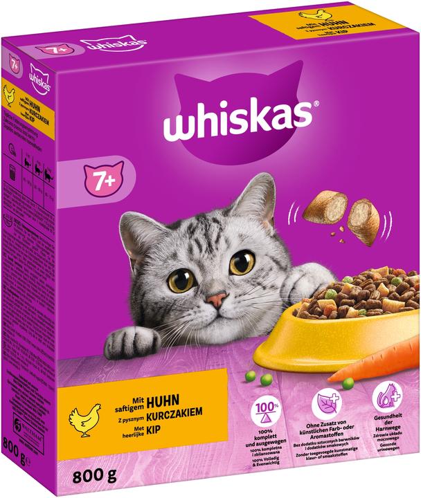 Image du produit Whiskas 7+ Mit Huhn (Senior, 1 pcs, 800 g)