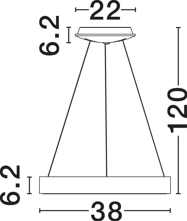 Immagine prodotto Nova Luce Rando Sottile (1950 lm)
