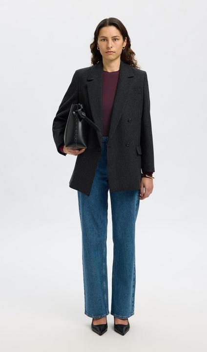 Actual product image Selected Femme Slfmanja Ls O-Neck Noos (M)