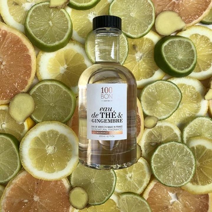 Actual product image 100BON Eau De The Et Gingembre Edp Recharge (Eau de parfum, 200 ml)