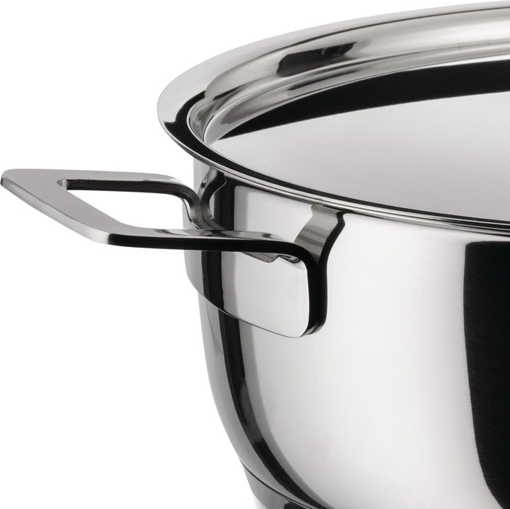 Image du produit Alessi Pots Pans (24 cm, Casserole, Acier inoxydable)
