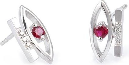 Actual product image Breuning OHRSCHMUCK - E.RUBIN DUNKEL AA 14 (Exclusive)/Brill (750/18 K Gold)
