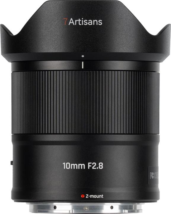 Image du produit 7artisans AF10mm F2.8 (Z Mount) (Nikon Z, APS-C / DX)