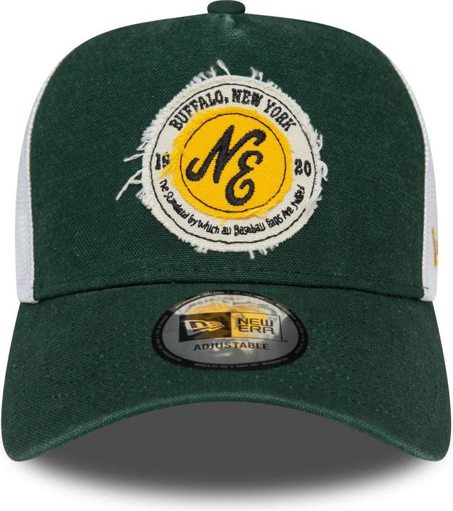 Produktbild New Era Aframe Trucker Washed Dunkelgrün (One Size)