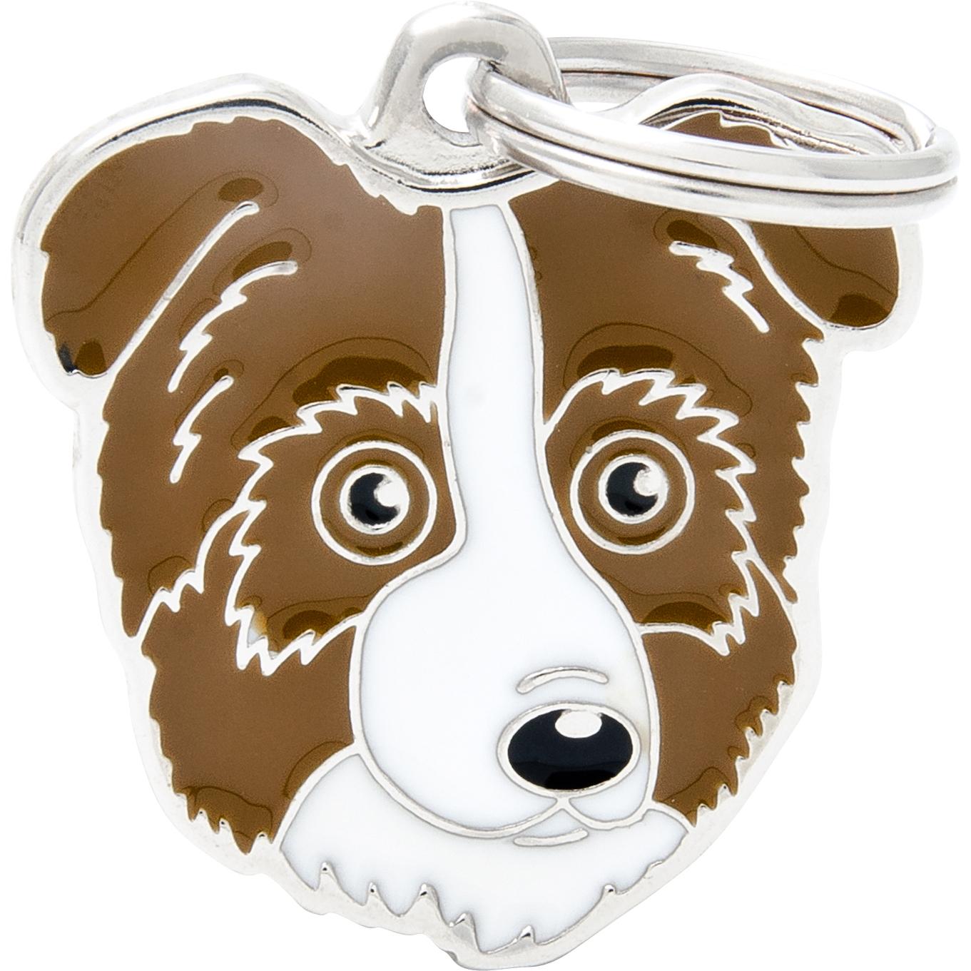 Myfamily Amici di MyFa tegn, Australsk hyrdehund, brun, Gioco per cani