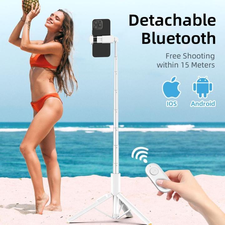Actual product image Tech-Protect Selfie-Stick L09S mit Stativ - Weiss