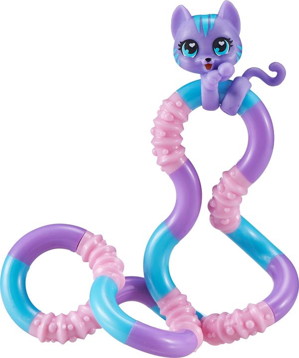 Actual product image Tangle Fidget Toy 8508 Counter Display, Jr. Pets Series with Animal Figure, Antistress Toy, Promotes Co (German, French, Italian, English)