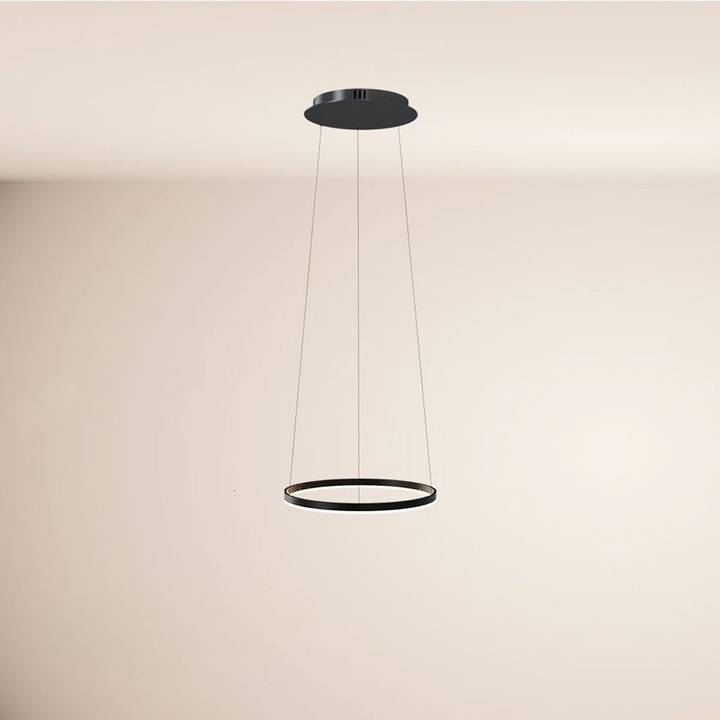 Immagine prodotto s.luce Ring 40 LED apparecchio a sospensione diretta o indiretta da 5 m (1350 lm)