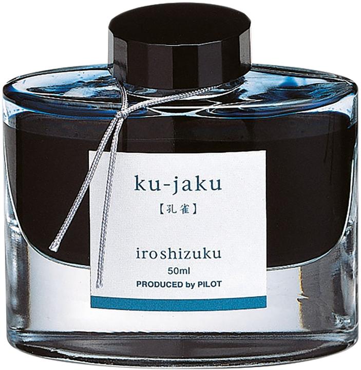 Pilot Iroshizuku Tinte 50ml - KU-JAKU (Blau, 1 Stk.)