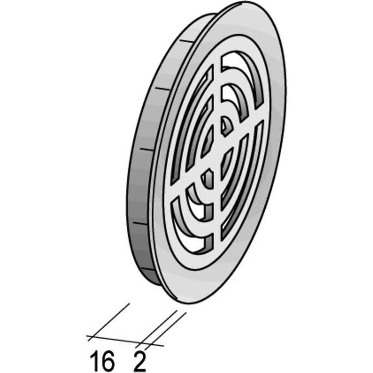 Werkstarck, Belüftungssystem, Lüftungsrosetten
